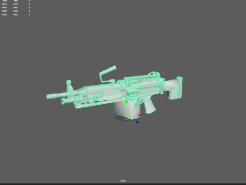 Pistol 020 3Dモデル