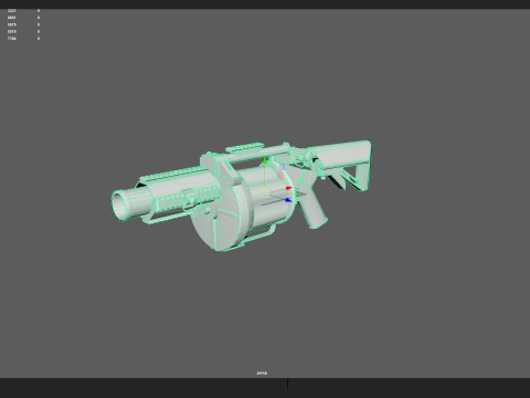 Pistol 021 Modelo 3D