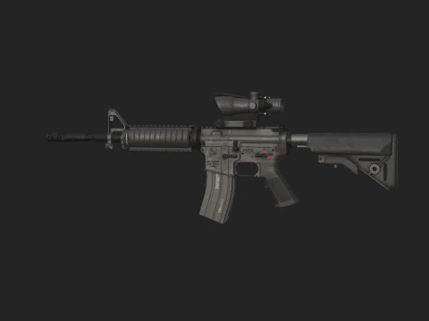 Pistole 022 3D Modell