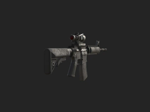 Pistole 022 3D Modell