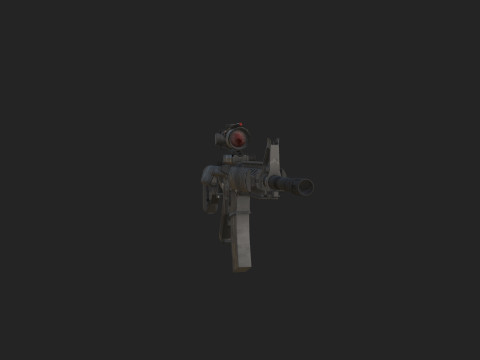 Pistol 022 3Dモデル
