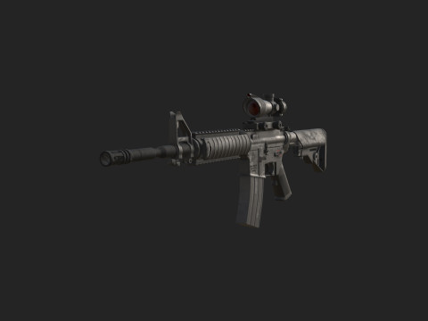 Pistol 022 3Dモデル