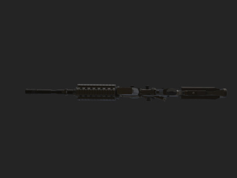 Pistol 022 3Dモデル