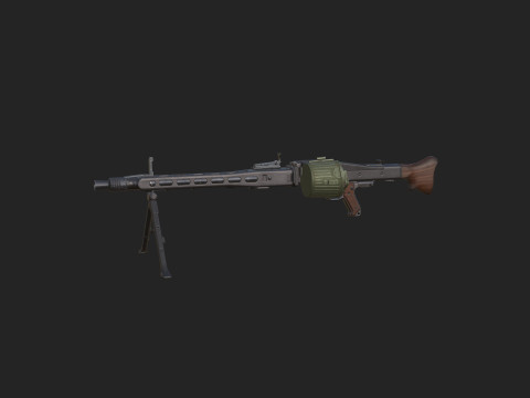 Pistol 023 3D Model