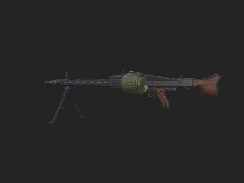 Pistol 023 3D Model