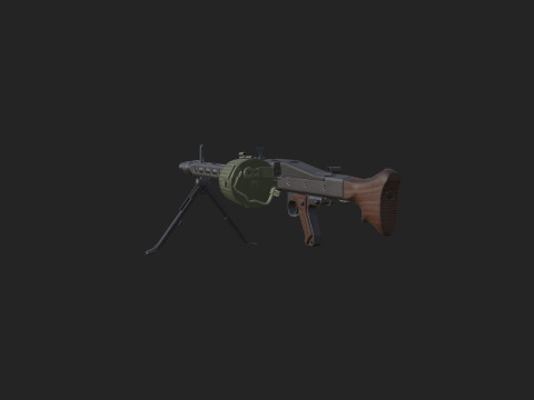 Pistol 023 3D Model