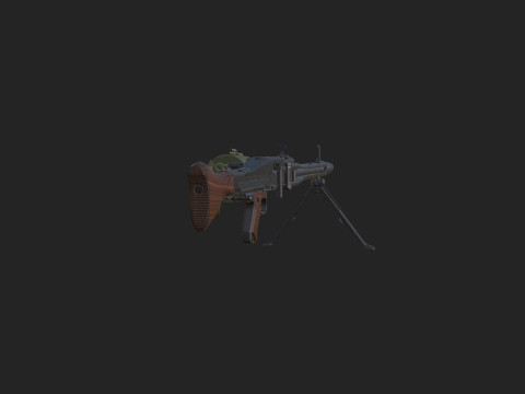 Pistol 023 3D Model