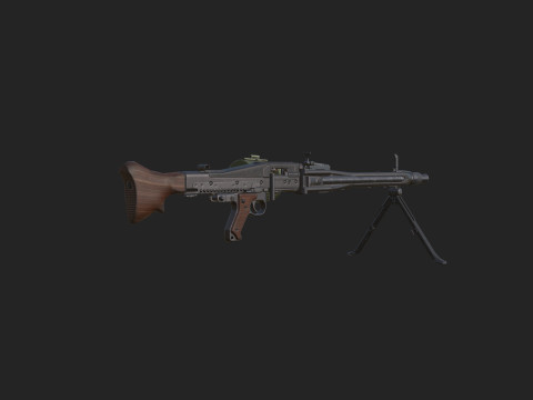 Pistol 023 3D Model