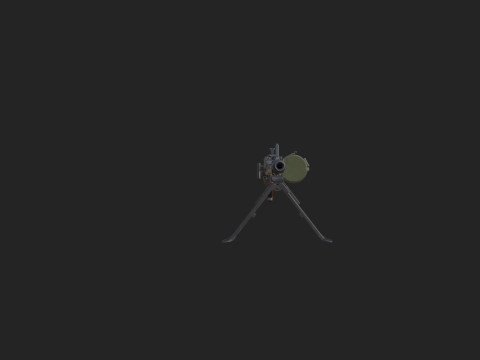Pistol 023 3D Model