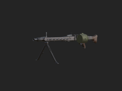 Pistol 023 3D Model