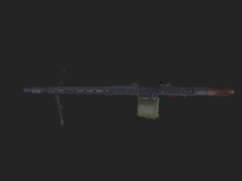 Pistol 023 3D Model
