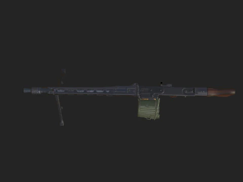 Pistolet 023 Modèle 3D