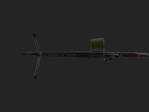 Pistol 023 3D Model
