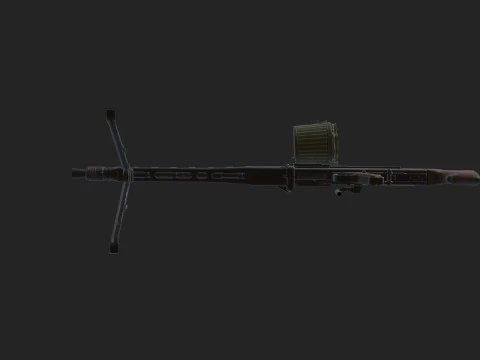 Pistolet 023 Modèle 3D