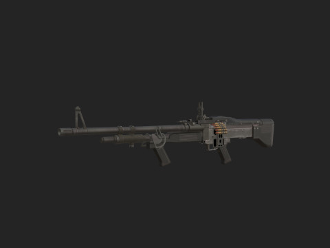 Pistol 024 3D Model