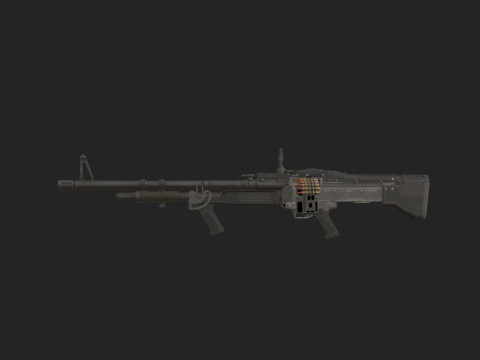 Pistol 024 3D 模型