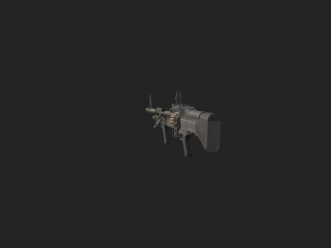 Pistol 024 3D 模型