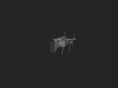 Pistol 024 3D 模型
