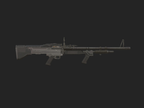 Pistol 024 3D 模型