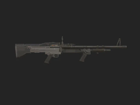 Pistol 024 3D Model