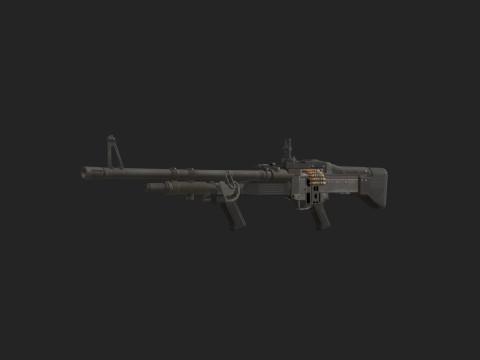 Pistol 024 3D 模型