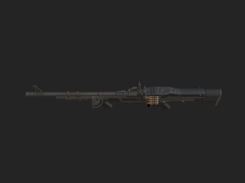 Pistol 024 3D 模型