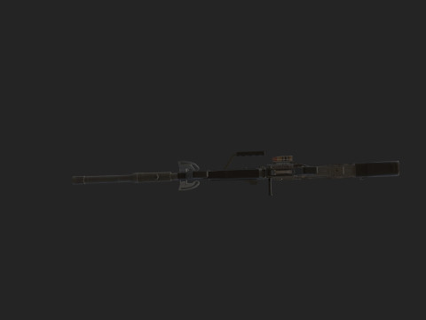 Pistol 024 3D 模型