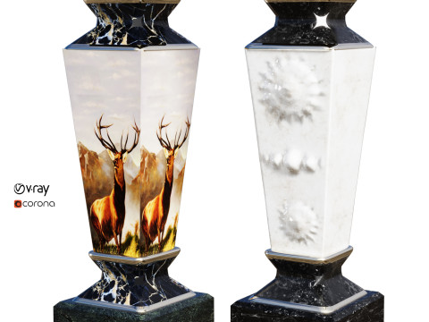 Decorative vase 3D Модель
