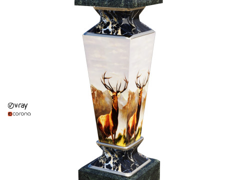 Decorative vase 3D Модель