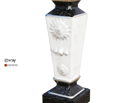 Decorative vase 3D Модель