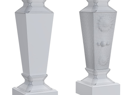 Decorative vase 3D Модель