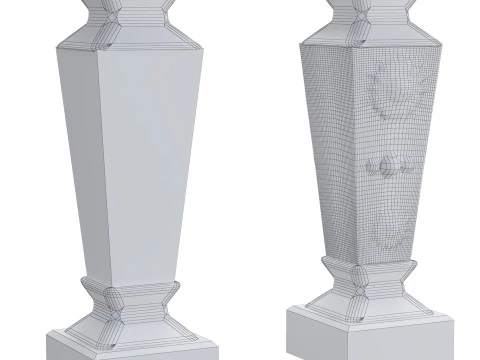 Decorative vase 3D Model