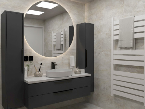 Home bathroom 3D 模型