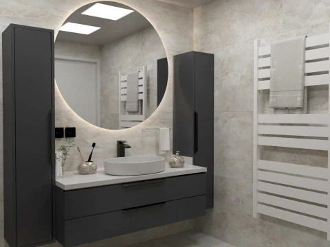 Home bathroom 3D Model