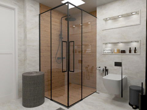 Home bathroom 3D 模型