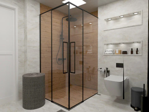 Home bathroom 3D Model