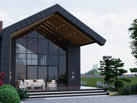 Villa 3D Model