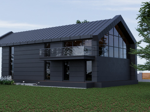 Villa 3D Model