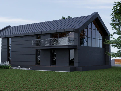 Villa 3D Model