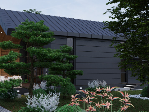 Villa 3D Model