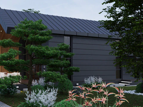 Villa 3D Model