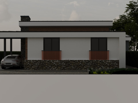 Villa 3D Model