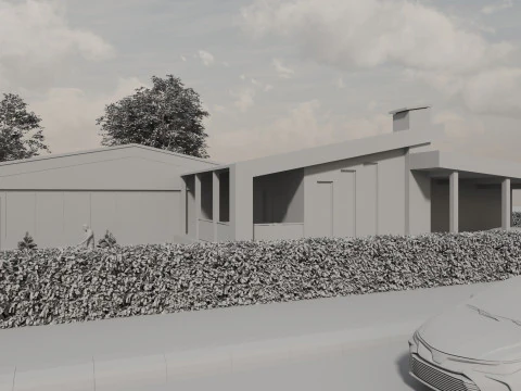 Вилла 3D Модель