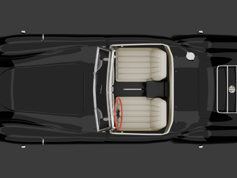 MG MGA 1960 CAR MODEL Modelo 3D