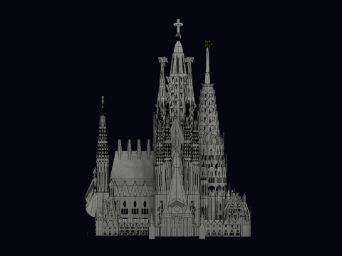 LA SAGRADA FAMILIA IN BARCELONA Modèle 3D