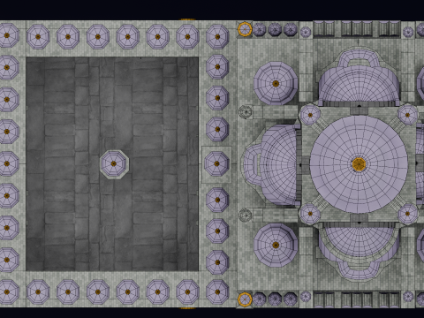Mezquita del Sultan Ahmet Estambul 3D Model