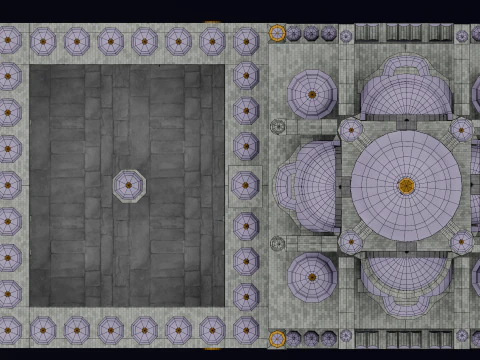 Mezquita del Sultan Ahmet Estambul 3D Model