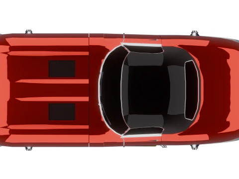 JAGUAR E TYPE 38 HARD TOP 3D Model