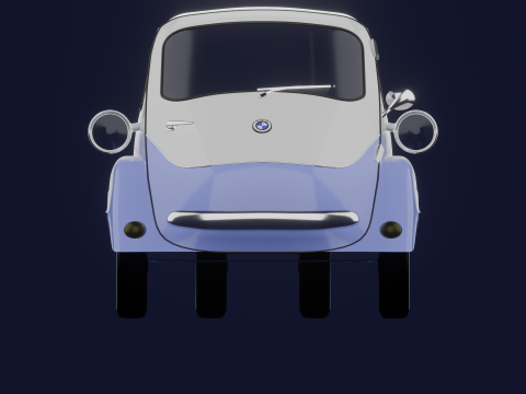 ISETTA 1962 Modello 3D