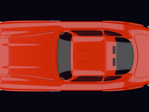 MERCEDES 300 SL 3D Model